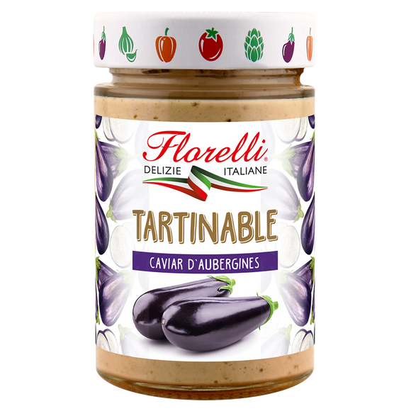Caviar d'aubergines FLORELLI, 190g