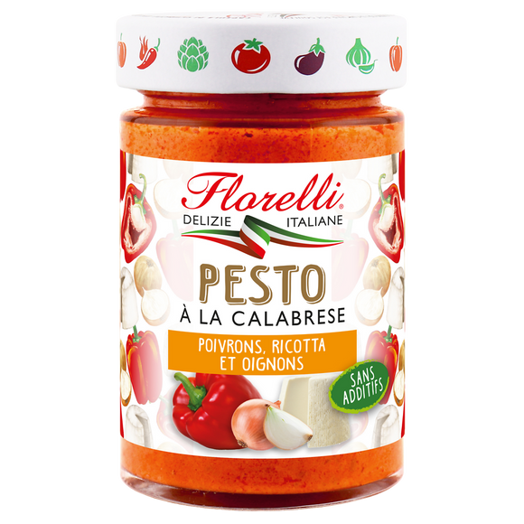 Sauce Pesto alla calabrese FLORELLI 190g