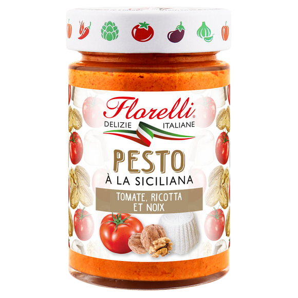 Sauce Pesto alla siciliana FLORELLI 190g