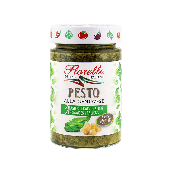Sauce Pesto alla genovese pasta & bruschetta FLORELLI 190g