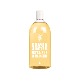 Savon Liquide Extra Pur de Marseille Recharge Universelle SAVON LE NATUREL Flacon 1000 ml