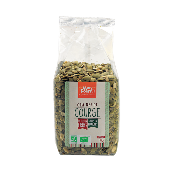 Graines de courge bio MONFOURNIL, 400g