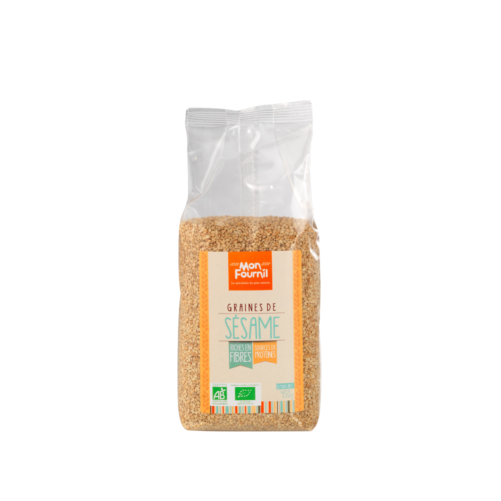 Graines de sésame bio MONFOURNIL, 450g