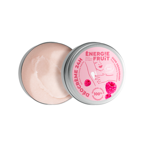 Déocrème 48h framboise bio ENERGIE FRUIT 45g