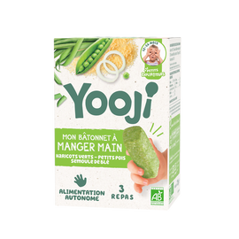 Bâtonnets haricots vert semoule BIO YOOJI 12mois 225g