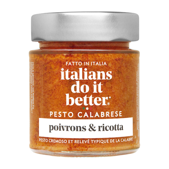 Sauce Pesto calabrese ITALIANS DO IT BETTER, 135g