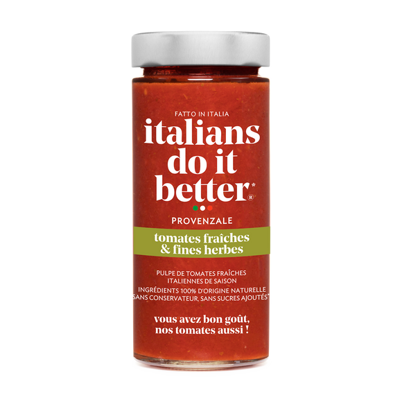 Sauce tomate et fines herbes Provençale ITALIANS DO IT BETTER 290g