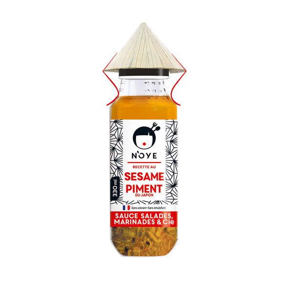 Sauce vinaigrette au sésame et piment du Japon N'OYE 330ml
