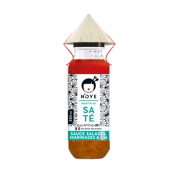 Sauce vinaigrette au saté N'OYE 330ml