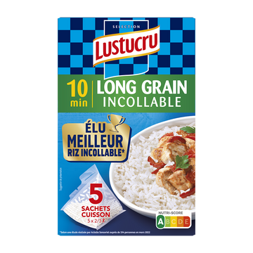 Riz 10 minutes LUSTUCRU 5x180g
