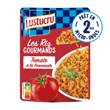 Riz Express micro-ondable Tomates à la Provençale LUSTUCRU 220g