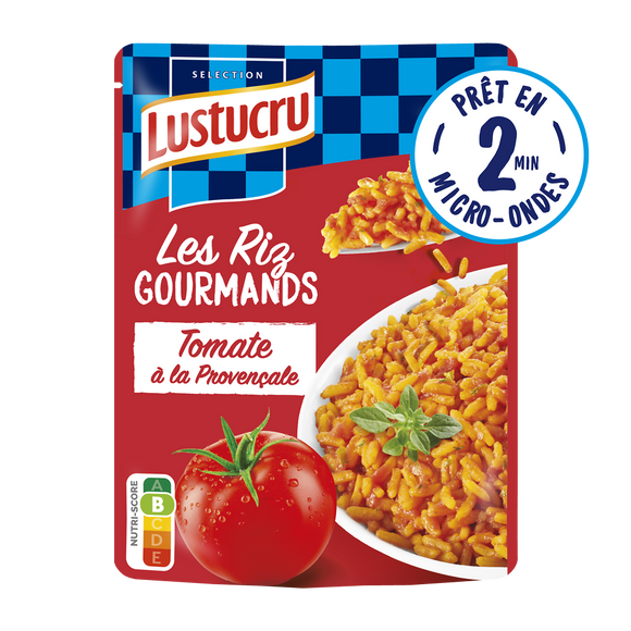 Riz Express micro-ondable Tomates à la Provençale LUSTUCRU 220g