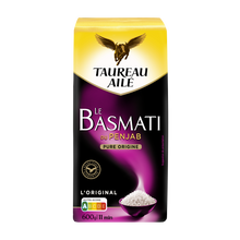 Riz basmati Penjab long grain naturel.parf.TAUREAU AILE 600g