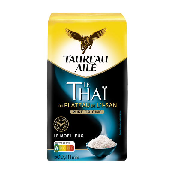 Riz thaï du plateau de l'is-an TAUREAU AILE étui 500g