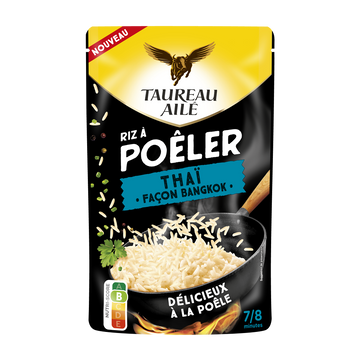 Riz thaï à sauter nature TAUREAU AILE 400g
