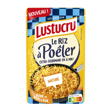 Riz à poêler nature doré LUSTUCRU 375g