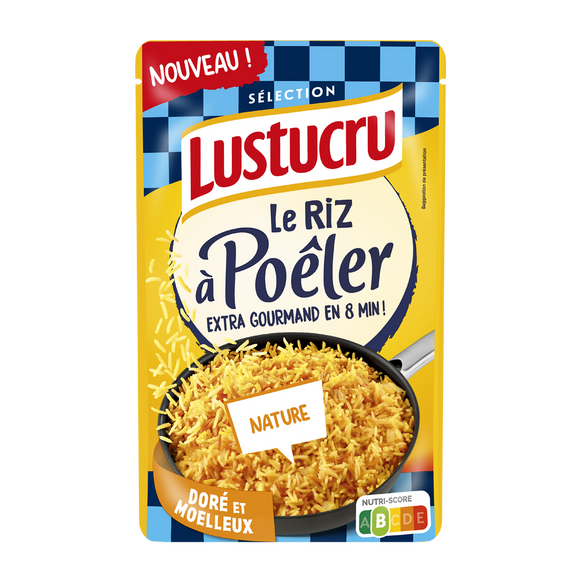 Riz à poêler nature doré LUSTUCRU 375g