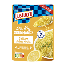 Riz gourmand citron et fines herbes LUSTUCRU 220g