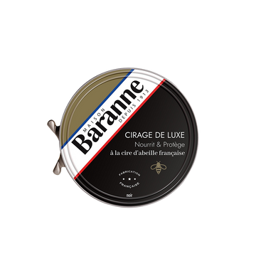 BARANNE CIRAGE LUXE CIRE ABEILLE FR NOIR BOITE 75ML