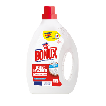 Lessive liquide BONUX l'Original bouteille 50 lavages 2,25L