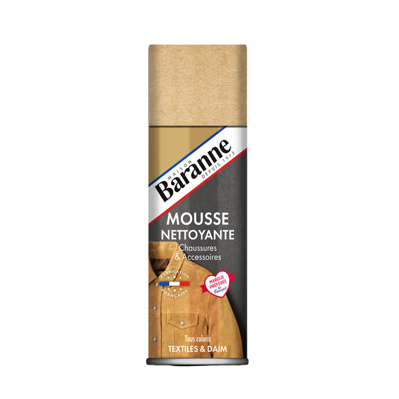 Mousse nettoyante aérosol BARANNE 200ML