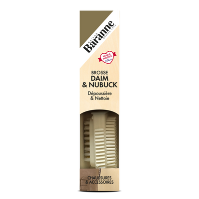 Brosse BARANNE à daim Dépoussière & Nettoie x1