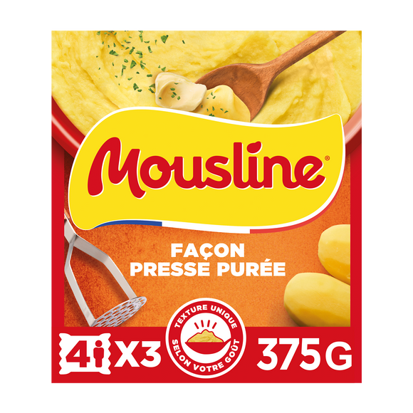Purée presse purée MOUSLINE 3 personnes 375g