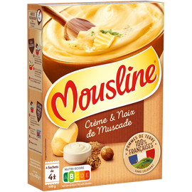 Purée créme noix de muscade MOUSLINE 4 personnes 500g
