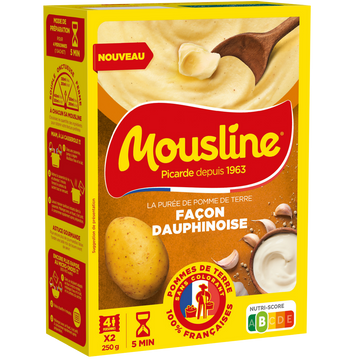 Purée MOUSLINE façon dauphinoise - 2x125g