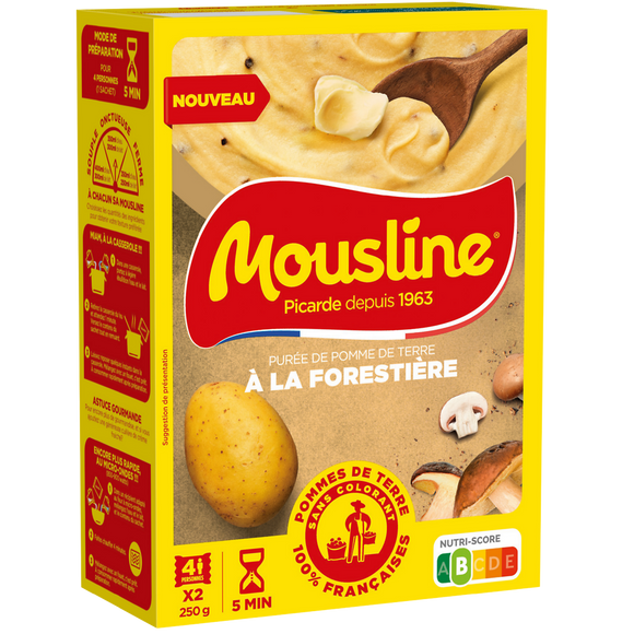 Purée MOUSLINE à la forestière - 2x125g