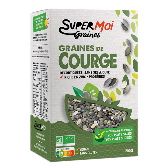 Graines de courges bio SUPER ME, 200g