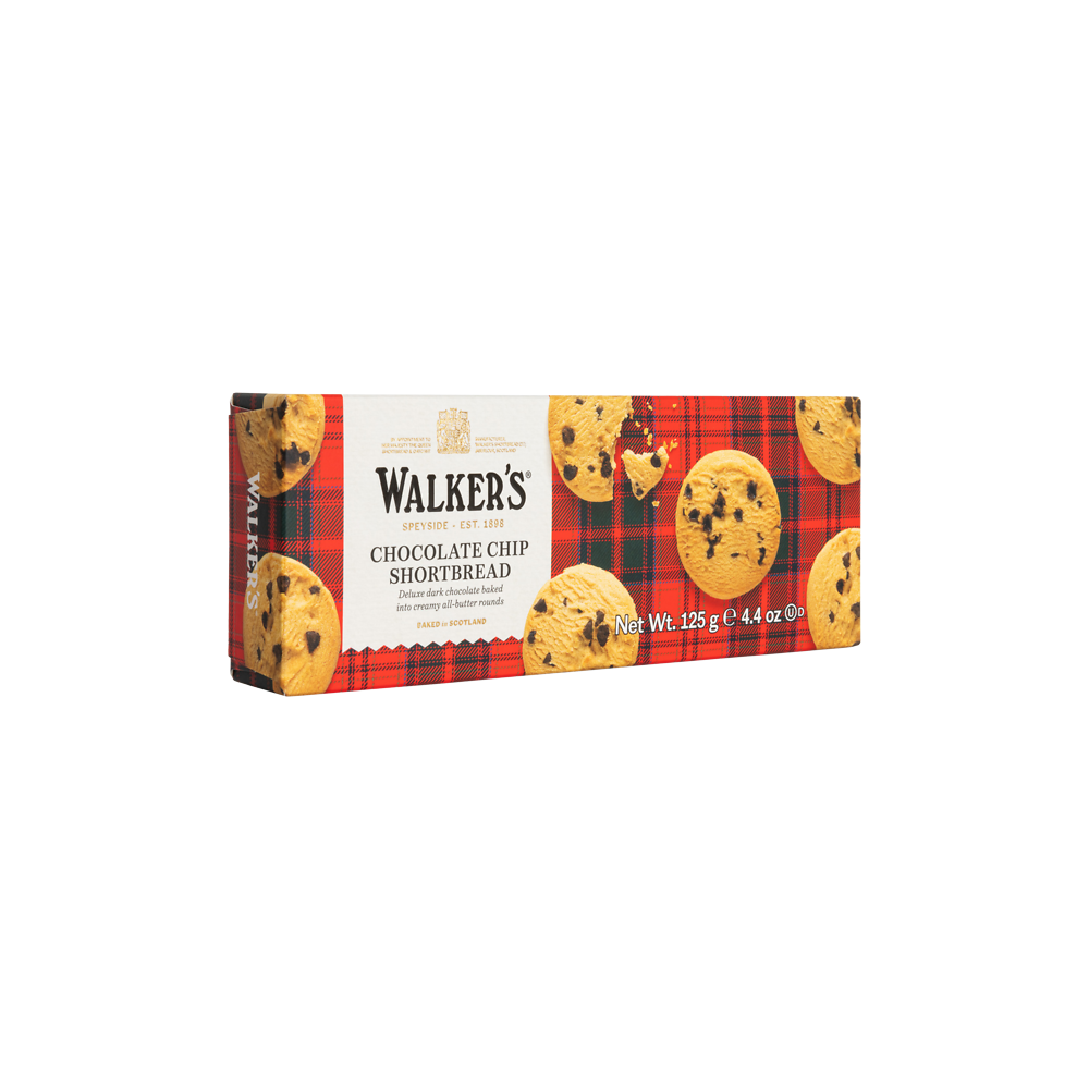 Biscuits Chocolate Chip Shortbread WALKERS, 125g