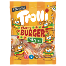 Bonbons Burger party, TROLLI, sachet 100g
