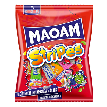 Bonbon Stripes maoam HARIBO, 250g