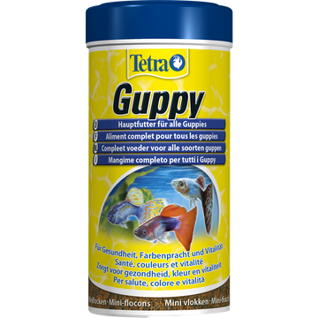 Guppy food pour poissons, TETRA, 250ml