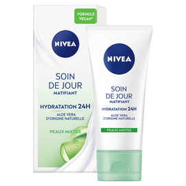 Soin de jour matifiant pour le visage pour peaux mixtes et grasses SPF15 NIVEA, 50ml