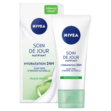 Soin de jour matifiant pour le visage pour peaux mixtes et grasses SPF15 NIVEA, 50ml