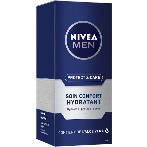 Soin homme confort hydratant men NIVEA, 75ml