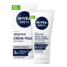 Crème visage homme soin apaisant sensitive pour peaux sensibles men NIVEA, 75ml