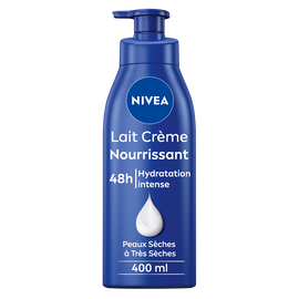 Lait crème nourrissant pour le corps NIVEA BODY, 400ml