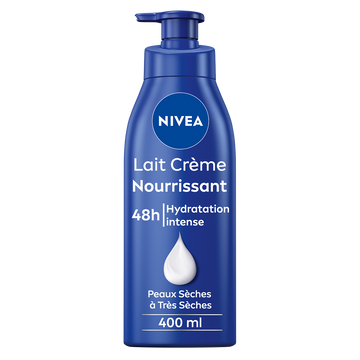 Lait crème nourrissant pour le corps NIVEA BODY, 400ml