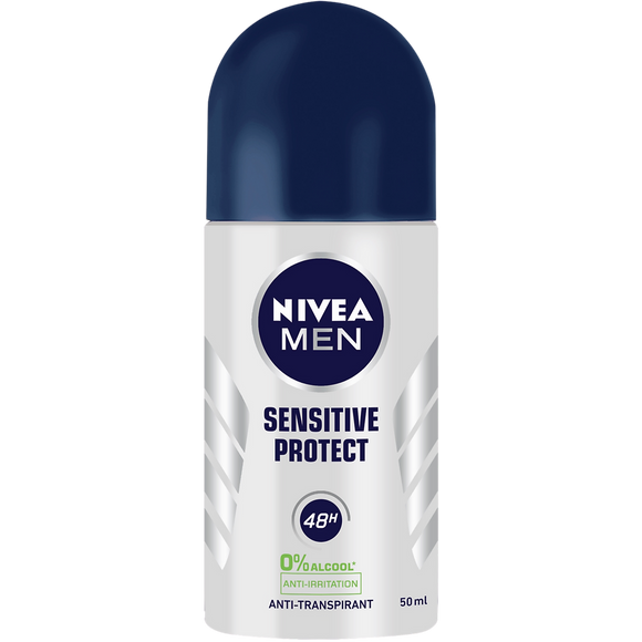 Déodorant Homme Sensitive NIVEA FOR MEN - Bille 50ml