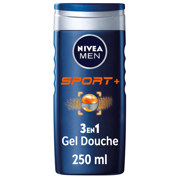 Gel douche sport NIVEA MEN, 250ml