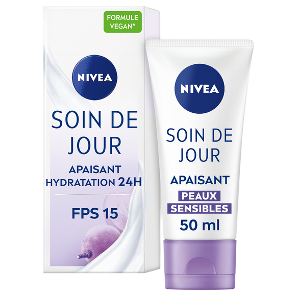 Soin de jour pour le visage sensitive NIVEA, 50ml