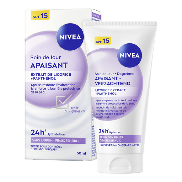 Soin de jour pour le visage sensitive NIVEA, 50ml
