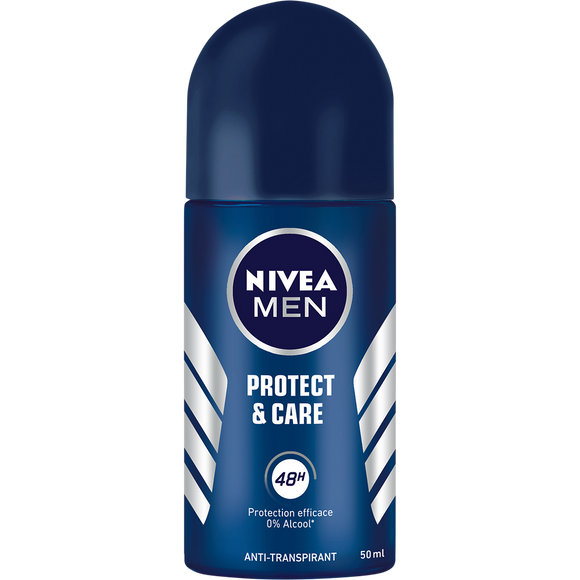 Déodorant Homme protect & care 48 heures Men NIVEA, Bille 50ml
