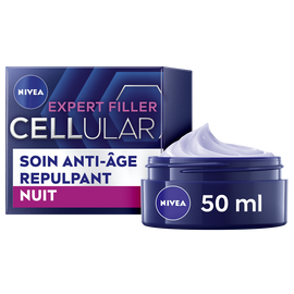 Soin anti-âge nuit cellular expert filler NIVEA 50ml