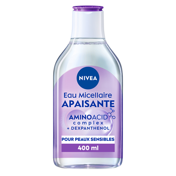 Démaquillant visage micellaire 0% sensible NIVEA, 400ml