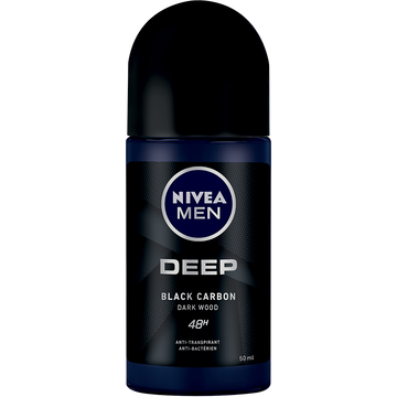 Déodorant Homme deep for men 48h anti transpirant NIVEA, 50ml