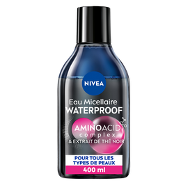 Démaquillant visage waterproof biphase micellaire NIVEA, 400ml